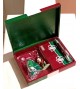 Kit Torcedor Fluminense 01 caixa MDF+02 Baralhos+caneta+chaveiro+porta recado